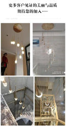 GobekUsa Modern LED Crystal Chandelier for Home Decor