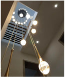 GobekUsa Modern LED Crystal Chandelier for Home Decor
