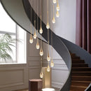 GobekUsa Modern LED Crystal Chandelier for Home Decor