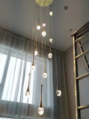 GobekUsa Modern LED Crystal Chandelier for Home Decor