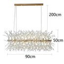 GobekUsa Modern LED Pendant Chandelier for Home Decor
