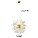 GobekUsa Modern LED Pendant Chandelier for Home Decor