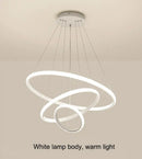 GobekUsa Modern LED Pendant Lamp in Black