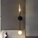 GobekUsa Modern LED Wall Sconce with Gold Accents