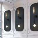 GobekUsa Modern LED Wall Sconce with Gold Accents