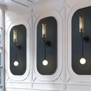 GobekUsa Modern LED Wall Sconce with Gold Accents