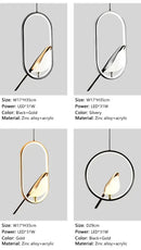 GobekUsa Modern Magpie Bird LED Pendant Lights