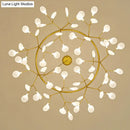 GobekUsa Modern Metal LED Dining Room Chandelier - Elegant Hanging Pendant Light
