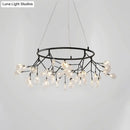 GobekUsa Modern Metal LED Dining Room Chandelier - Elegant Hanging Pendant Light