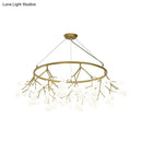 GobekUsa Modern Metal LED Dining Room Chandelier - Elegant Hanging Pendant Light