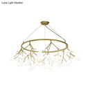 GobekUsa Modern Metal LED Dining Room Chandelier - Elegant Hanging Pendant Light