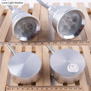 GobekUsa Modern Metal LED Wall Sconce with Adjustable Reading Light in Warm/White Chrome Finish
