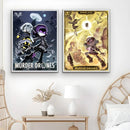 GobekUsa Modern Murder Drones Poster - Home Decor