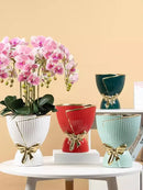 GobekUsa Modern Nordic Ceramic Tulip Vase for Home Decor