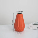 GobekUsa Modern Nordic Diamond-Shaped Flower Vase