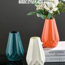 GobekUsa Modern Nordic Diamond-Shaped Flower Vase
