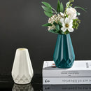GobekUsa Modern Nordic Diamond-Shaped Flower Vase