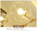 GobekUsa Modern Nordic Glass Chandeliers LED Ceiling Lamps