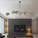 GobekUsa Modern Nordic Glass Chandeliers with LED