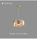 GobekUsa Modern Nordic Glass Pendant Lamp by Decorbites
