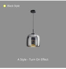GobekUsa Modern Nordic Glass Pendant Lamp by Decorbites