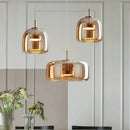 GobekUsa Modern Nordic Glass Pendant Lamp by Decorbites