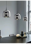 GobekUsa Modern Nordic Glass Pendant Lamp by Decorbites