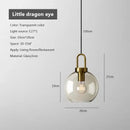 GobekUsa Modern Nordic Glass Pendant Light for Kitchen & Restaurant by Decorbites