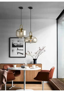 GobekUsa Modern Nordic Glass Pendant Light for Kitchen & Restaurant by Decorbites