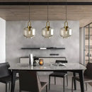 GobekUsa Modern Nordic Glass Pendant Light for Kitchen & Restaurant by Decorbites