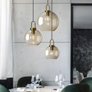 GobekUsa Modern Nordic Glass Pendant Light for Kitchen & Restaurant by Decorbites
