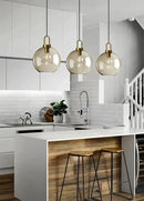 GobekUsa Modern Nordic Glass Pendant Light for Kitchen & Restaurant by Decorbites