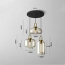 GobekUsa Modern Nordic Glass Pendant Light for Kitchen & Restaurant by Decorbites