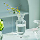 GobekUsa Modern Nordic Glass Vases Set for Home and Wedding