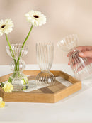 GobekUsa Modern Nordic Glass Vases Set for Home and Wedding