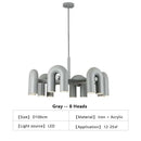 GobekUsa Modern Nordic LED Ceiling Chandelier Light