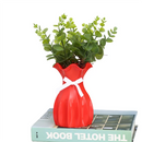 GobekUsa Modern Nordic Mini White Flower Vase Home Decor