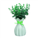GobekUsa Modern Nordic Mini White Flower Vase Home Decor