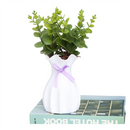 GobekUsa Modern Nordic Mini White Flower Vase Home Decor