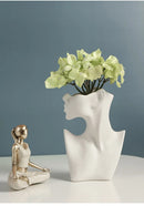 GobekUsa Modern Nordic Style Ceramic Body Vase