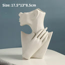 GobekUsa Modern Nordic Style Ceramic Body Vase