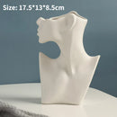 GobekUsa Modern Nordic Style Ceramic Body Vase