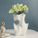 GobekUsa Modern Nordic Style Ceramic Body Vase
