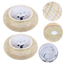 GobekUsa Modern Rattan Pendant Light - LED Ceiling Fan