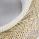 GobekUsa Modern Rattan Pendant Light - LED Ceiling Fan