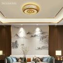GobekUsa Modern Rattan Pendant Light - LED Ceiling Fan