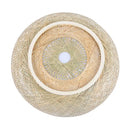 GobekUsa Modern Rattan Pendant Light - LED Ceiling Fan