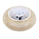 GobekUsa Modern Rattan Pendant Light - LED Ceiling Fan
