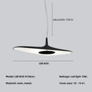 GobekUsa Modern Resin Pendant Light for Dining Room