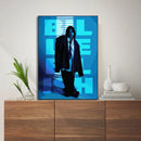 GobekUsa Modern Singer B-Billies Print Canvas Wall Art
